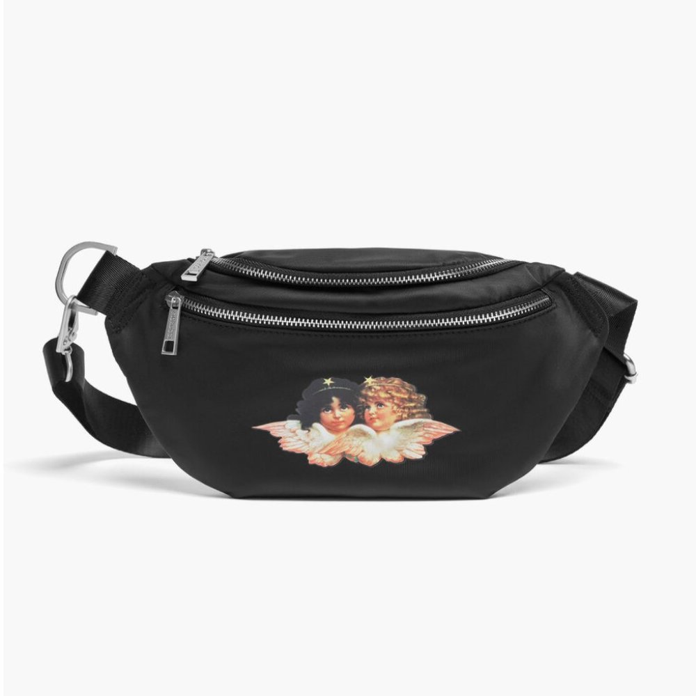 ICON ANGELS BUM BAG BLACK Fanny pack Fiorrucci